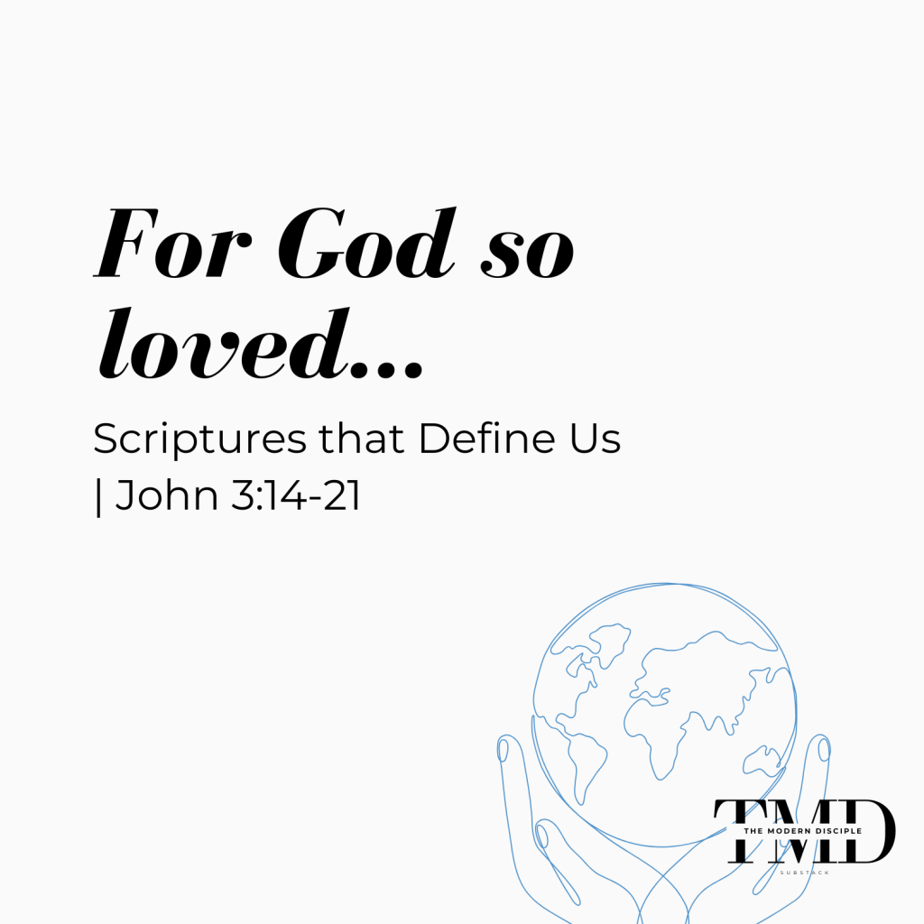 For God so&nbsp;Loved…